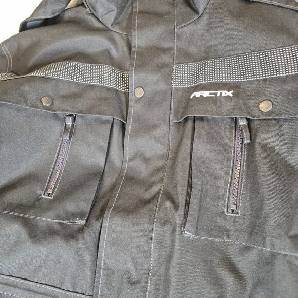 Arctix Men's Performance Tundra Work Jacket Reflective Insulated Size 3XL Steel - Picture 7 of 14